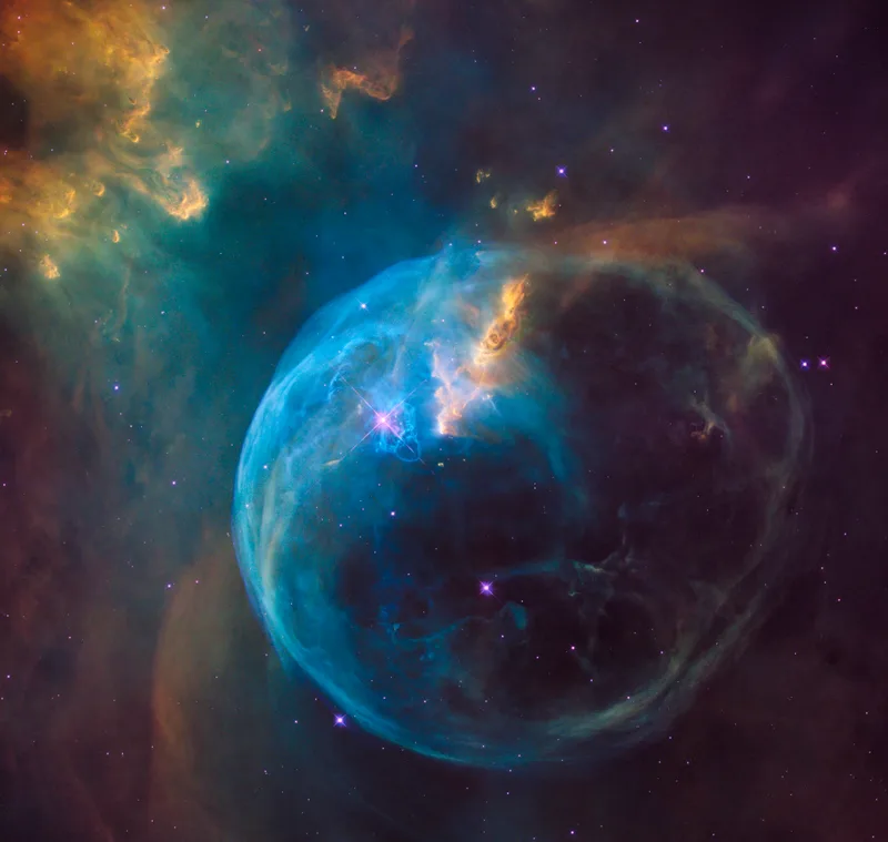 Bubble Nebula (C11) Emission Nebula