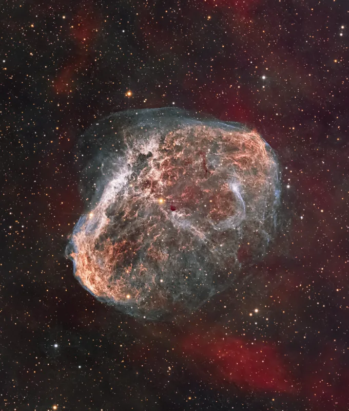 Crescent Nebula (C27) Emission Nebula