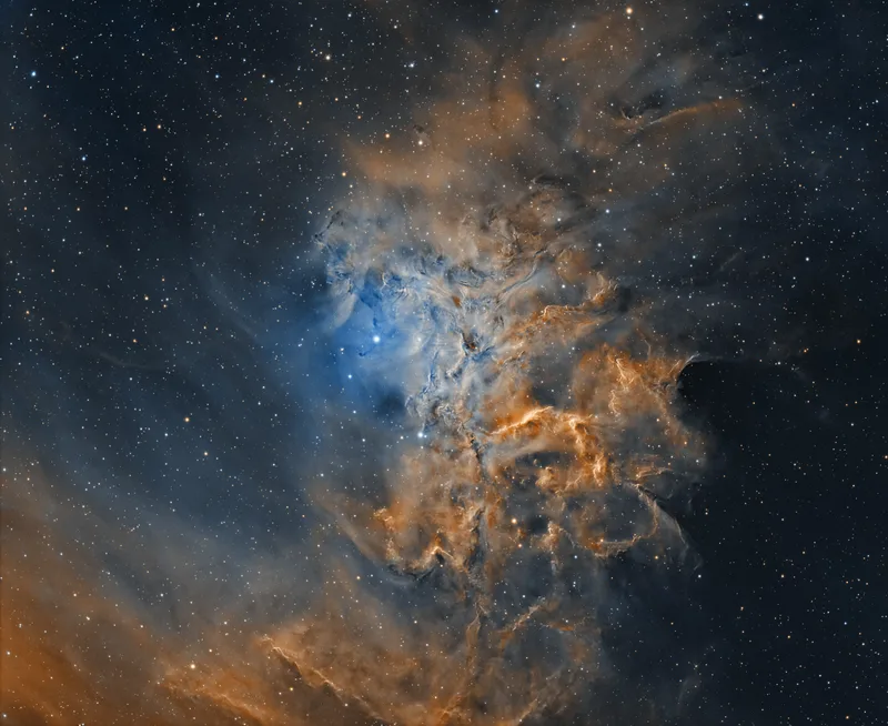 Flaming Star Nebula (C31) Emission Nebula