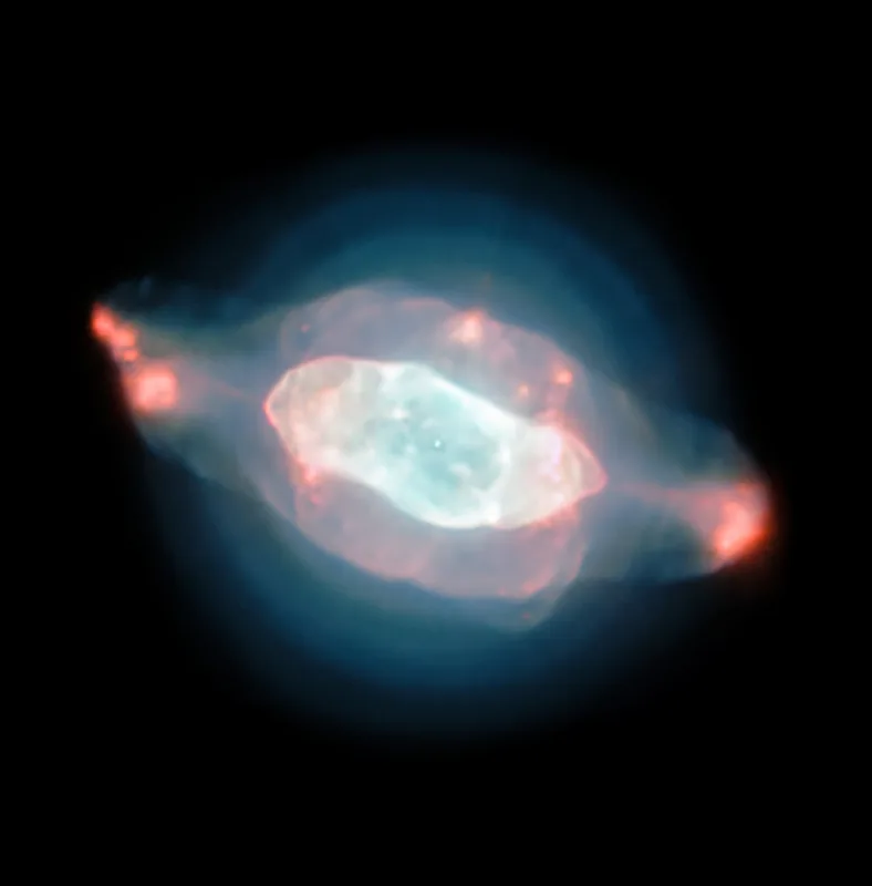 Saturn Nebula (C55) Planetary Nebula