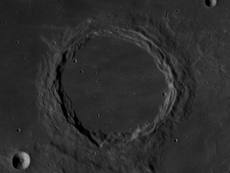 LROC photograph of Archimedes