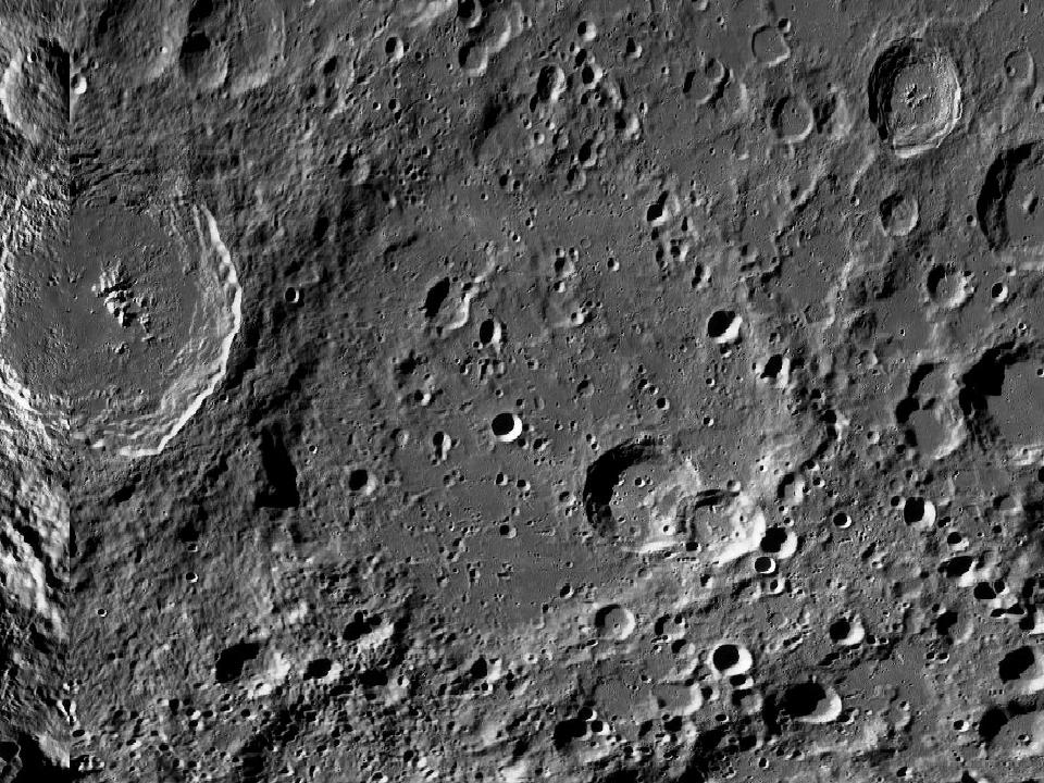 LROC photograph of Bailly
