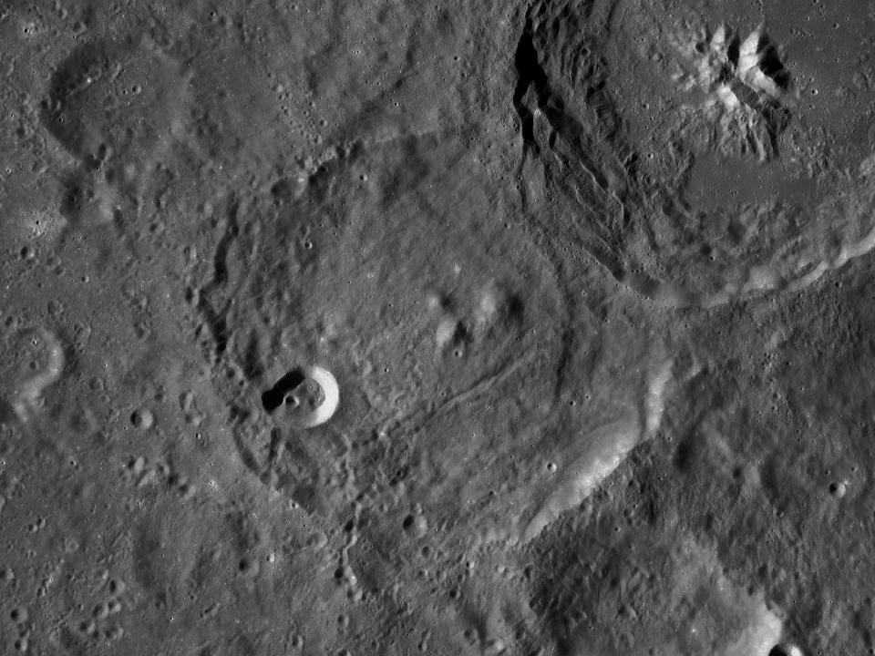 LROC photograph of Cyrillus