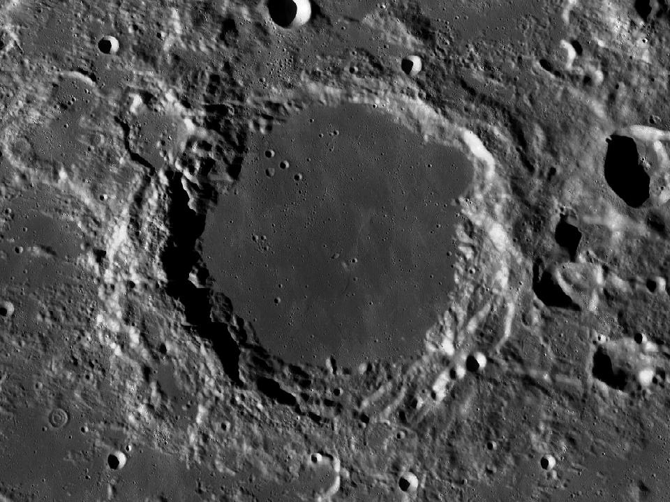 LROC photograph of Endymion