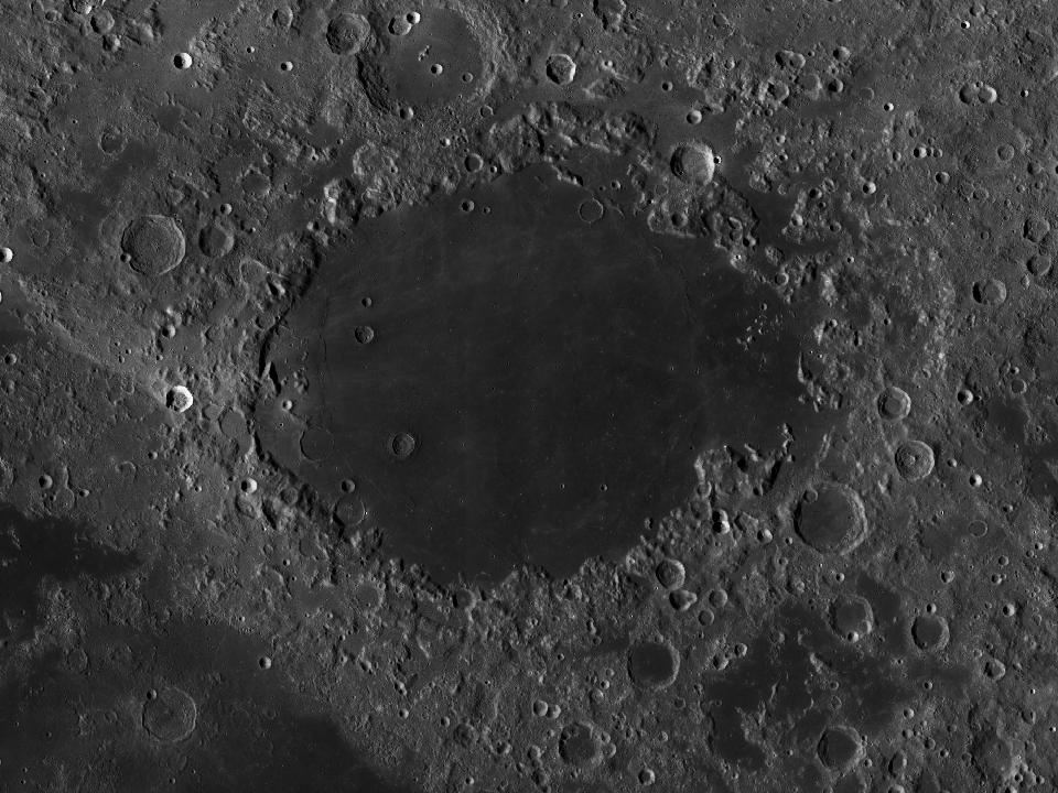 LROC photograph of Mare Crisium
