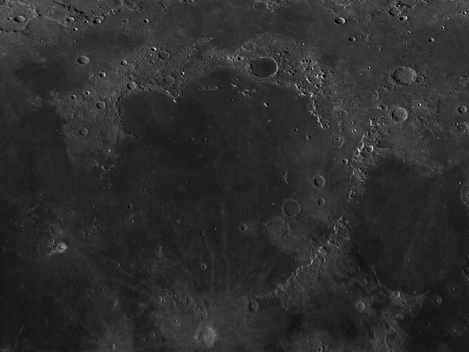 LROC photograph of Mare Imbrium