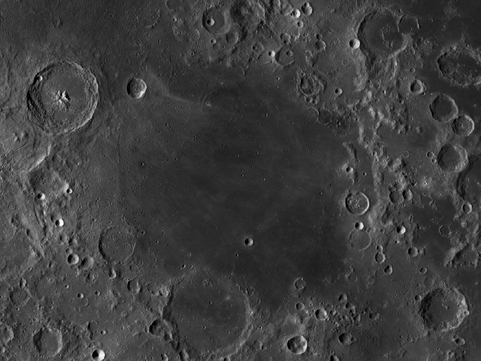 LROC photograph of Mare Nectaris