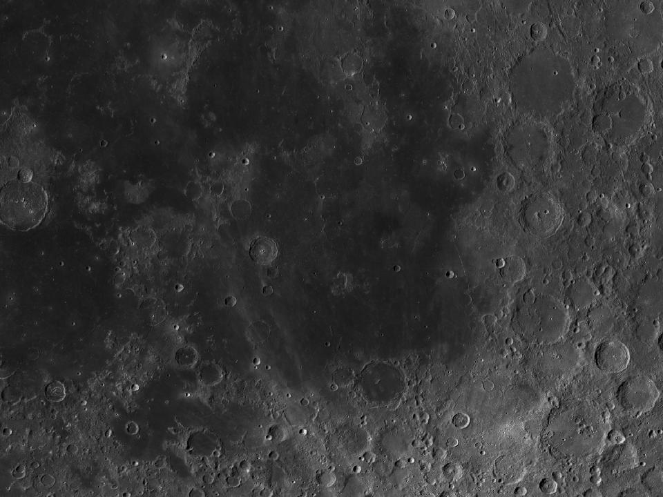 LROC photograph of Mare Nubium