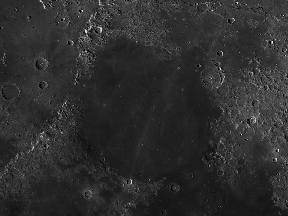 LROC photograph of Mare Serenitatis