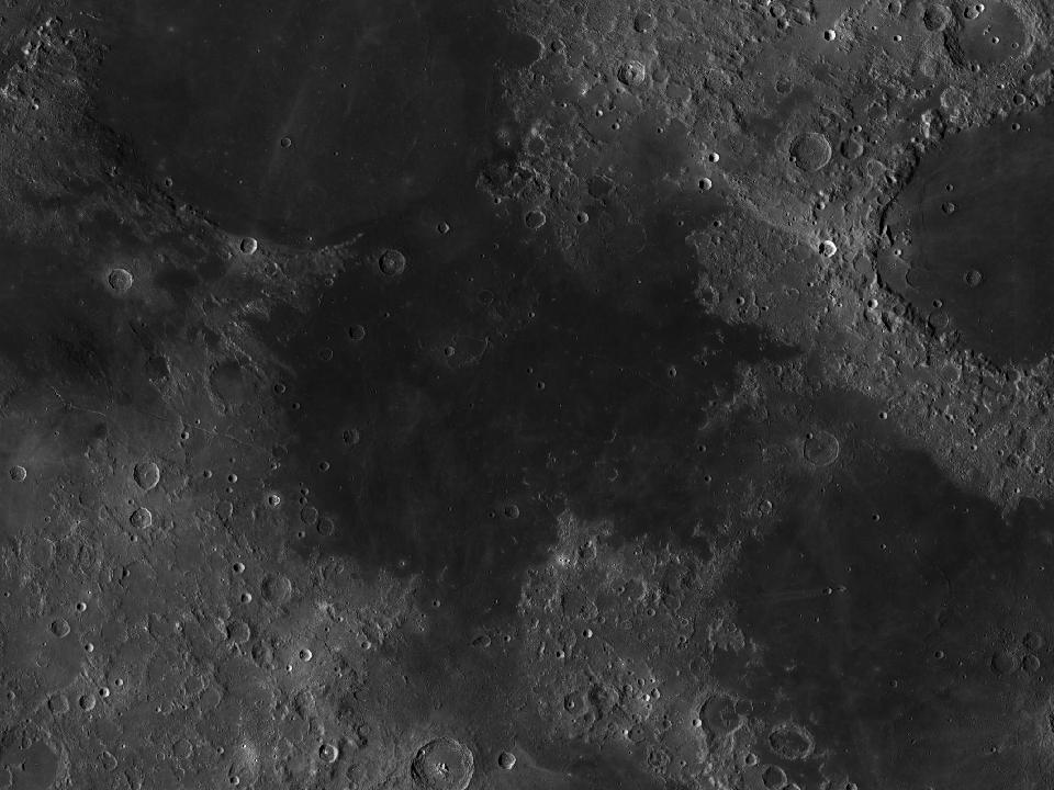 LROC photograph of Mare Tranquillitatis