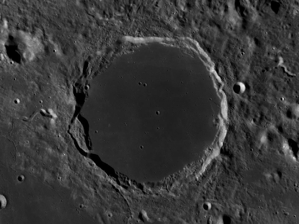 LROC photograph of Plato