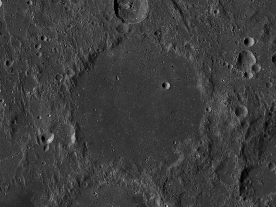 LROC photograph of Ptolemaeus
