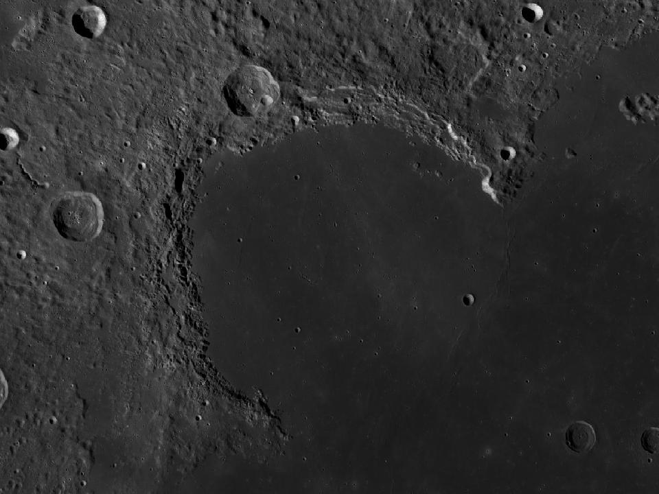 LROC photograph of Sinus Iridum
