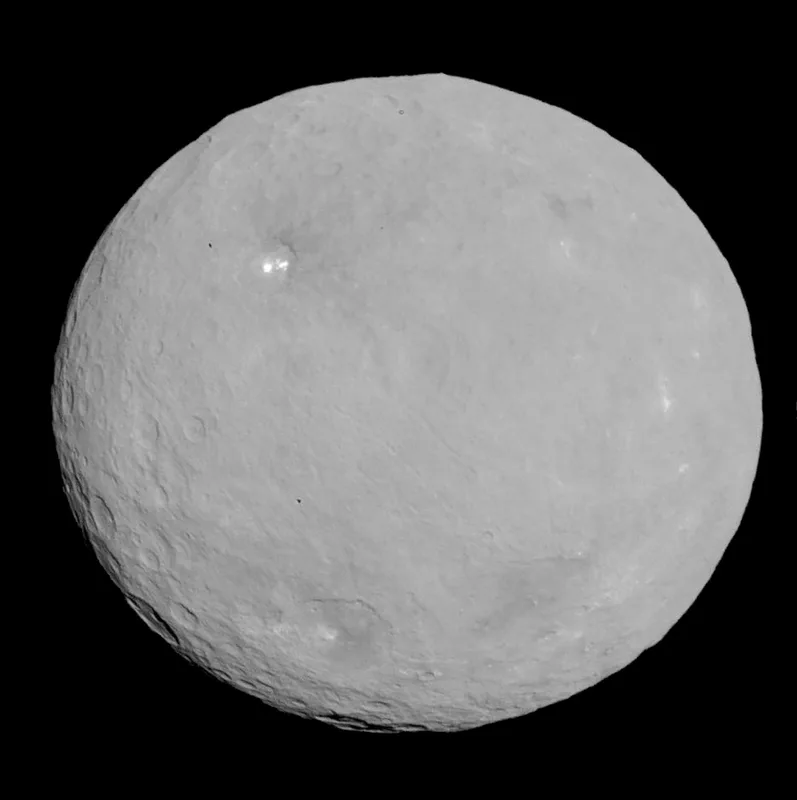 Ceres asteroid solar system object