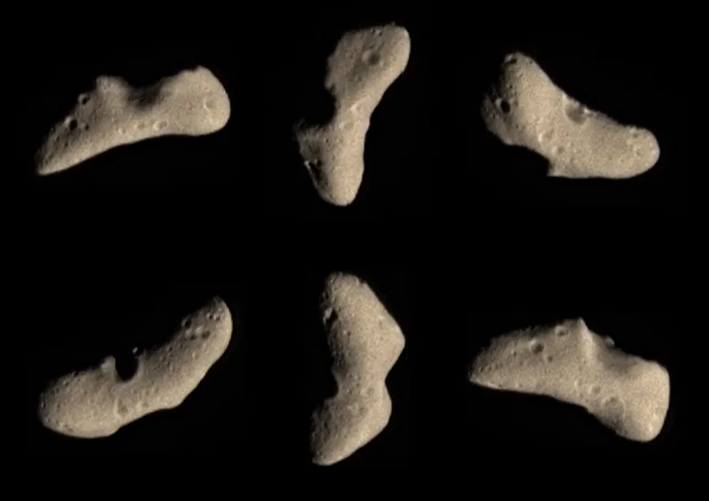 433 Eros asteroid solar system object