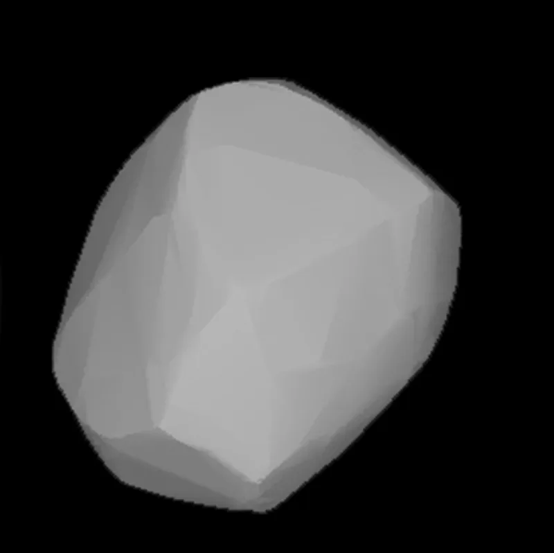 Hygiea asteroid solar system object
